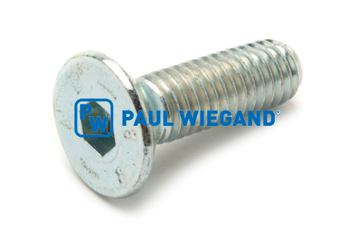 Tornillo avellanado con hexágono interior DIN/ISO 7991/10642 M6x20 galvanizado 10.9 (05015049)
