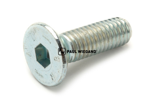 Tornillo avellanado con hexágono interior DIN/ISO 7991/10642 M6x20 galvanizado 10.9 (05015049)