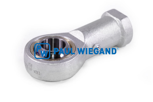 Cabeza de rótula DIN/ISO 648/12240-4 M24x2 d: 25 l: 124 b: 31 lubricable (25020085)