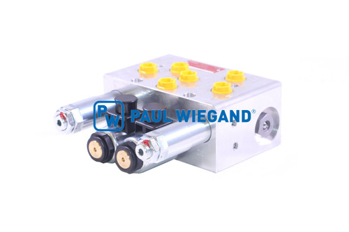 Bloque de control de la tapa del contenedor Bucher Municipal Citycat 5000 (68044610)