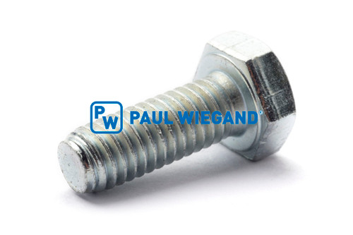 Tornillo de cabeza hexagonal Hako DIN/ISO 933/4017 M6x16 galvanizado (65800395)