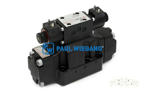 Válvula de control Geesink GPM II con válvula TK completa BV3 izquierda (02012154)