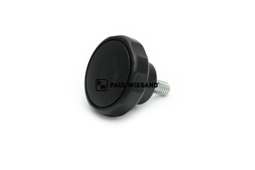 Tornillo moleteado Hako Citymaster 2200 apoyabrazos M6x16 D: 32 l: 36 (65096056)