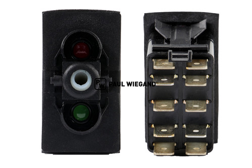 Interruptor basculante Brock SL 200 con enclavamiento I-II (64034011)