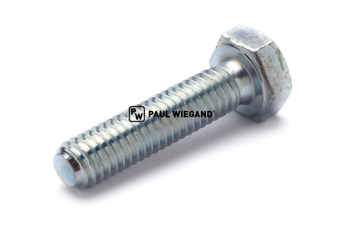 Tornillo de cabeza hexagonal DIN/ISO 933/4017 M6x25 galvanizado 8.8 (90000171)