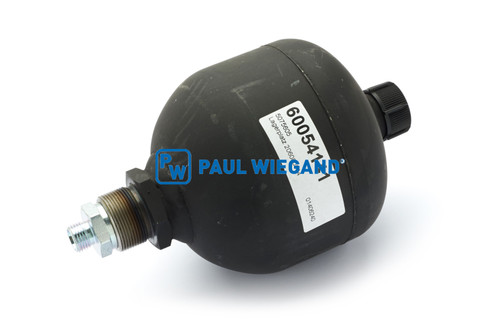Acumulador RAVO Sistema de frenos serie 5 M33x1,5/G1/2" D: 106 l: 163 50bar (60054141)