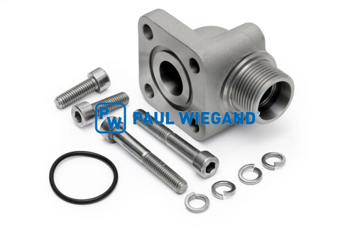 Flanschverschraubung Faun Hydraulikpumpe DIN 3901/3902 20S (M30x2) LK: 55 gewinkelt 90° (01017296)