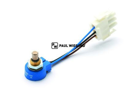 Potenciómetro Bucher Municipal Citycat 2020 control de velocidad soplador M10x0.75 270° 100-1MOhm (68034155)