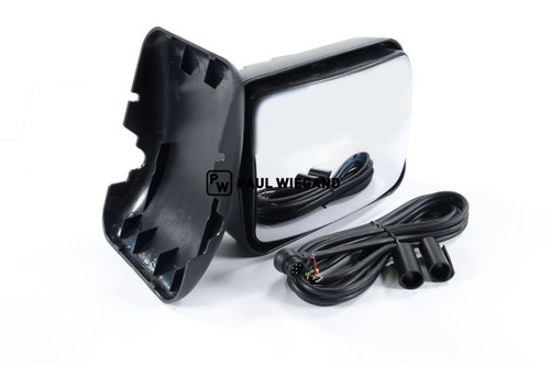 Espejo gran angular Johnston C401 R300 Cabina 24VDC calefactado (67034097)