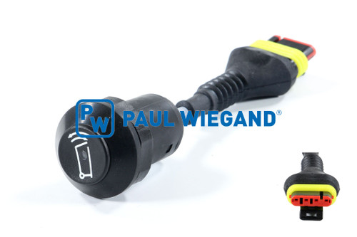 Drucktaster Terberg OmniMax mit LED Tasterplatte (10020008)