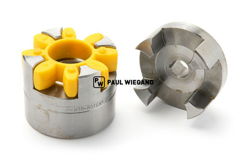 Klauenkupplung Faun Viatec AK 461 komplett Antrieb Hydraulikpumpe Rotex 28 (61084012)