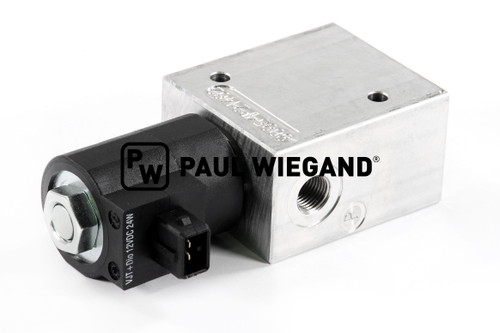 Steuerblock Hako Citymaster 2000 mit Wegeventil Magnetspule Fahrhydraulik (65067577)