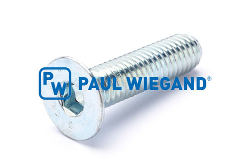 Tornillo avellanado con hexágono interior DIN/ISO 7991/10642 M6x25 galvanizado 8.8 (63800011)