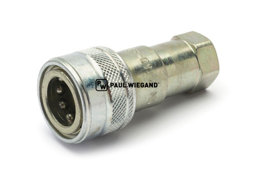 Acoplamiento rápido Bucher Municipal Cityfant 60/6000 conexión de manguera limpiador de alta presión G 1/4" (68064136)