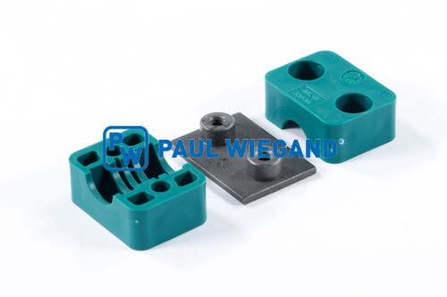 Abrazadera de tubo con placa base DIN 3015-1 d: 15 l: 42 an: 30 h: 33 a partir de 01/2003 (11223047)