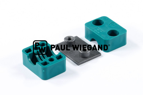 Abrazadera de tubo con placa base DIN 3015-1 d: 15 l: 42 an: 30 h: 33 a partir de 01/2003 (11223047)
