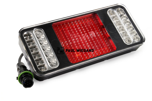 Luz trasera Zöller Medium X2i con enchufe LED sección trasera izquierda/derecha 24VDC (11300186)