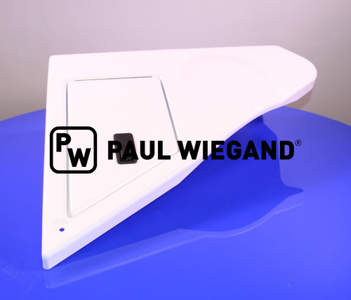Abdeckung Bucher Municipal Citycat 2020 Verkleidung hinten rechts weiß RAL9016  (68036118)