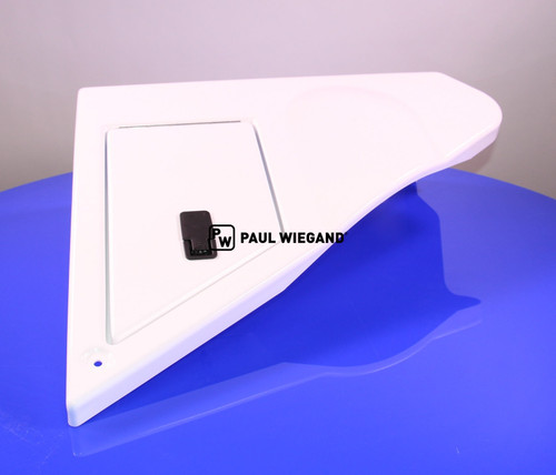Bucher Municipal Citycat 2020 tapa panel trasero derecho blanco RAL9016 (68036118)
