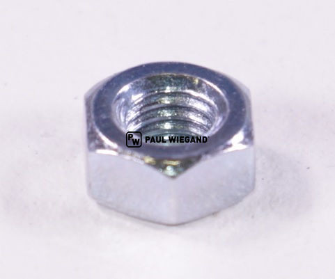 Tuerca hexagonal DIN/ISO 934/4032 M6 galvanizada rosca izquierda (63800550)