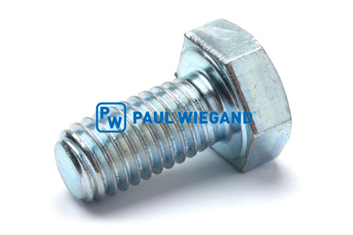 Tornillo de cabeza hexagonal DIN/ISO 933/4017 M8x16 galvanizado 10.9 (17010059)