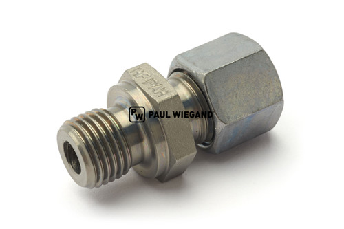 Einschraubverschraubung Hako Citymaster 1200 DIN/ISO 2353/8434-1 G1/4"-8L (M14x1,5) verzinkt (65034020)