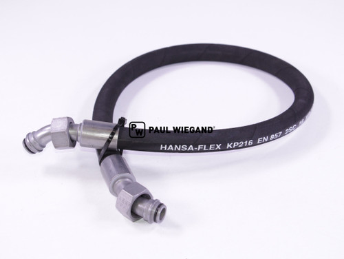 Manguera hidráulica Bucher Municipal Citycat 2020 motor soplador M26x1,5 lg: 1000 (68034522)