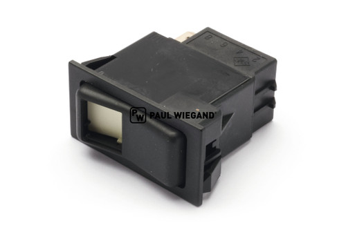 Interruptor basculante Bucher Municipal Citycat 5000 con función iluminación consola central enclavamiento I-0-II (68044016)