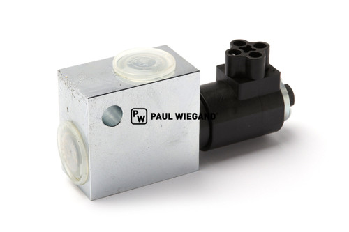 Wegeventil HS Fahrzeugbau Stopfpresse Pressenzylinder 3/4" 2/2 Wege 450 (05017430)