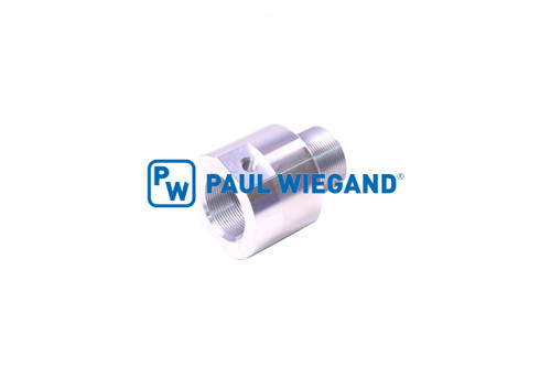 Adapter Faun Sidepress Hydraulikzylinder Schwenkarm M34x1,5/M34x1,5/M8 D: 55 h: 72  (01077525)