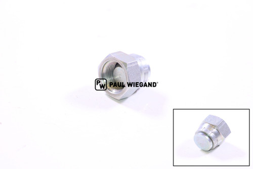 Contratuerca Conexión por tornillo Johnston Bloque de mando galvanizado G3/8" (67012691)