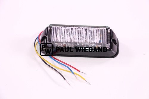 Luz de advertencia LAP frontal 3 LED azul (85010024)