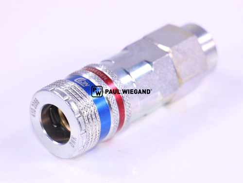 Acoplamiento de seguridad Cejn eSafe (con función de ventilación) Serie 410, DN 10,4 Conexión Stream-Line 11 x 16 mm (41910011)