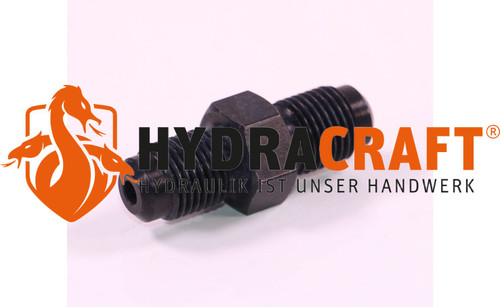 Adaptador hidráulico de alta presión CEJN Conexión G1/4" AG 120° y cono exterior 120° (41410008)