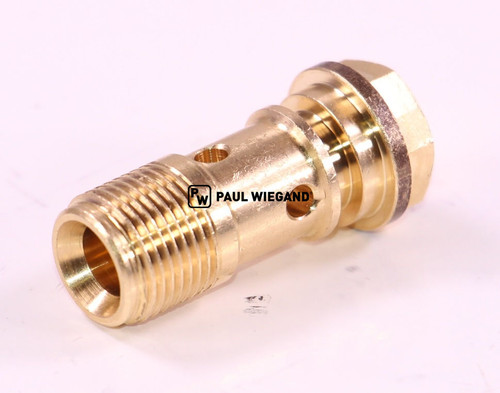 Perno banjo Bucher Municipal Citycat 5000 latón G3/8"-38 (68041876)