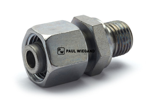Racor con tuerca de unión DIN/ISO 2353/8434-1 G1/4"-10L (M16x1,5) galvanizado (11077113)