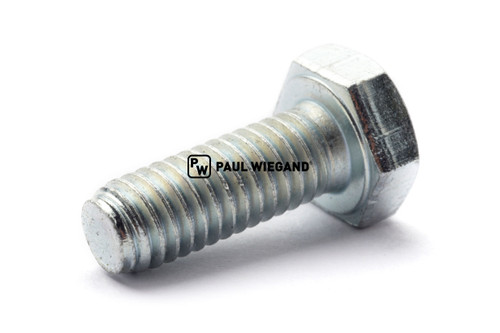 Tornillo de cabeza hexagonal DIN/ISO 933/4017 M6x16 galvanizado 8.8 (90000256)