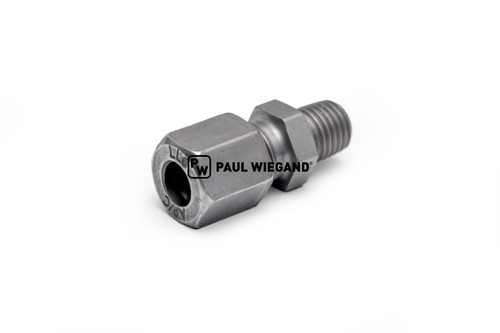 Racor roscado Faun ENVIRONNEMENT con tuerca de unión unidad de prensado parte trasera DIN/ISO 2353/8434-1 M8x1k-6LL (M10x1) galvanizado (70017656)