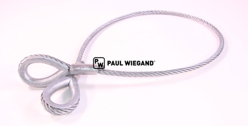 Cable de seguridad HS Fahrzeugbau PPK bastidor auxiliar (05013529)