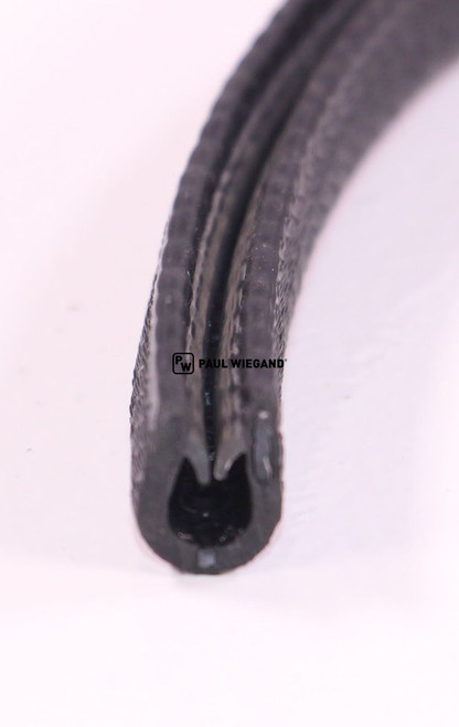 Perfil de protección de bordes Johnston VT/VS 650 contenedor para barredora de portón trasero PVC/acero anch: 10 alt: 14,5 s: 1-4 (se vende por metros) (67056099)