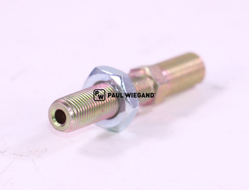 Manguito roscado RAVO serie 5 con contratuerca Cable Bowden M10x1 galvanizado l: 58 (60056555)
