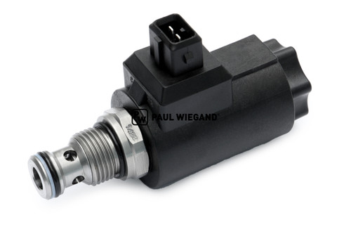 Wegeventil Hako Citymaster 1200 inklusive Magnetspule Steuerblock Arbeitshydraulik 12VDC 2/2 Wege (65034156)