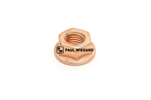 Tuerca de collar plano Sistema de escape Schmidt Cleango 400/500 M8 cobre (Cu) "VM-Motori" (63034360)