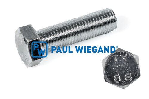 Tornillo de cabeza hexagonal DIN/ISO 933/4017 M16x55 galvanizado 8.8 (17010052)