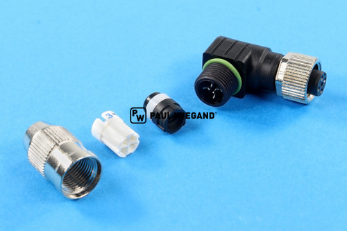 Conector acodado Faun Viatec Viajet 6-7 Sensor de temperatura del cable del depósito de aceite hidráulico (61034356)