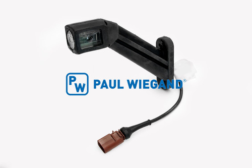 Umrissleuchte Faun Sidepress LED rechts 12/24VDC rot/weiß (01077544)