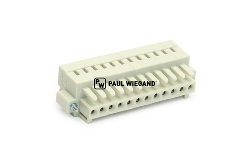 Enchufe Zöller 2301 Delta distribución transpaleta 12 polos 3,5mm a partir de 01/2009 (11980069)