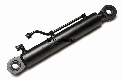 Hydraulikzylinder Otto Pressmaster Pressplatte links ohne Reedschalter  (07072004)