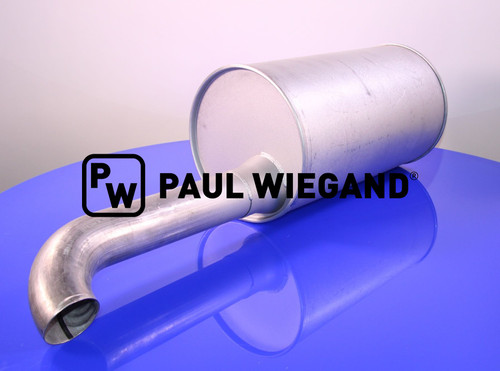 Endschalldämpfer Bucher Municipal Optifant 70 Abgasanlage Aufbaumotor  (68076072)