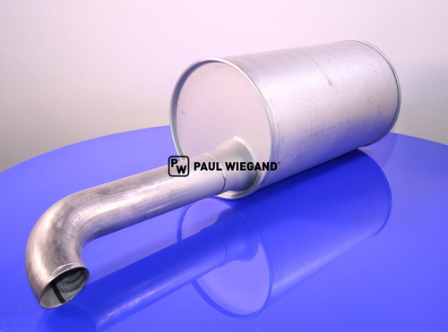 Endschalldämpfer Bucher Municipal Optifant 70 Abgasanlage Aufbaumotor  (68076072)